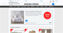 Desktop Screenshot of beddingtrends.com